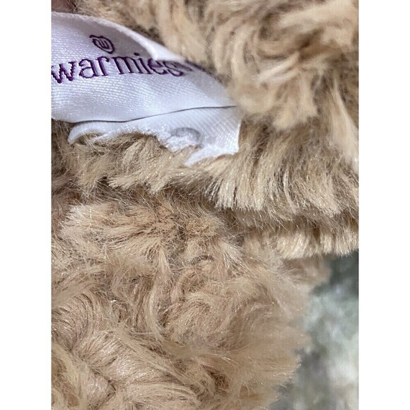 SET (2) Warmies Soothing Therapy Marshmallow & Brown Bear Plushes Microwavable - Picture 7 of 10